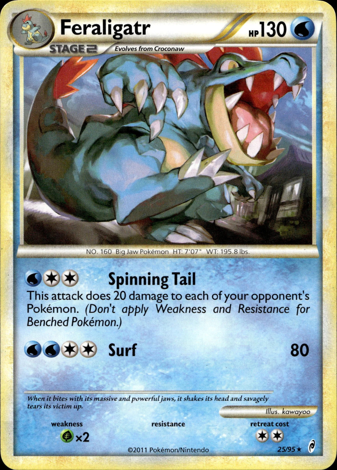 Feraligatr 25/95