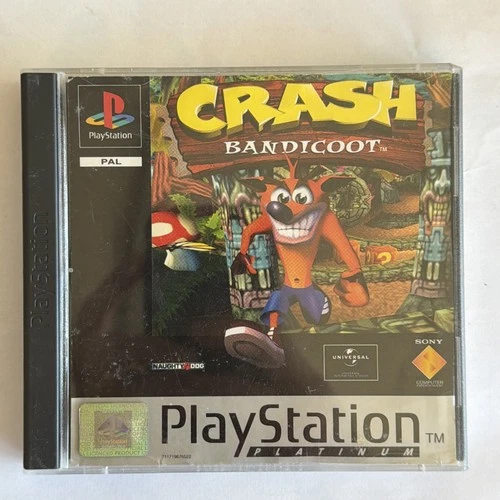PLAYSTATION 1 - PLATINUM - Crash Bandicoot