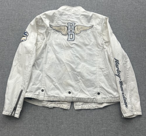 Harley Davidson Motorcycle Jacket Womens XL (1W) 18-20 - Picture 15 of 16