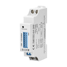 COMPTEUR COURANT ELECTRIQUE D'ENERGIE MID-WATTMETRE KWH/LCD DIGITAL RAIL-DIN ZW2