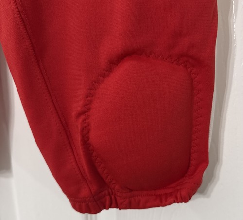 Nike Vapor Pantalone Calcio Rosso Uomo Taglia Large con Ginocchiere Cintura - Foto 2 di 5