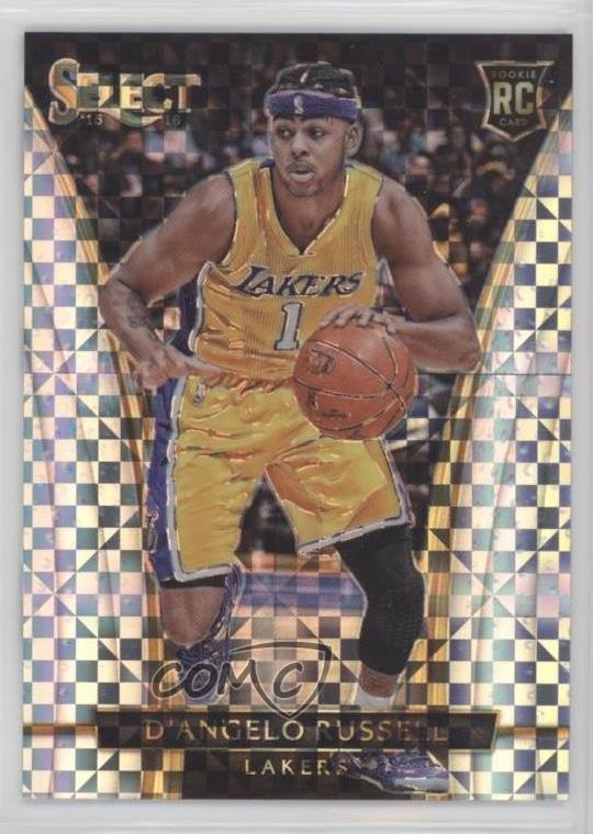 2015-16 Panini Select Courtside Silver Prizm D'Angelo Russell #226 i2b