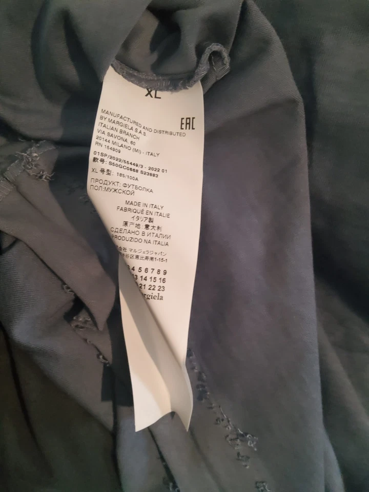 Maison Margiela tshirt plain xl - Image 3 of 4