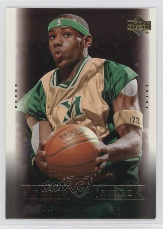 2003-04 Upper Deck LeBron James Box Set LeBron James #1 Rookie RC 10cs