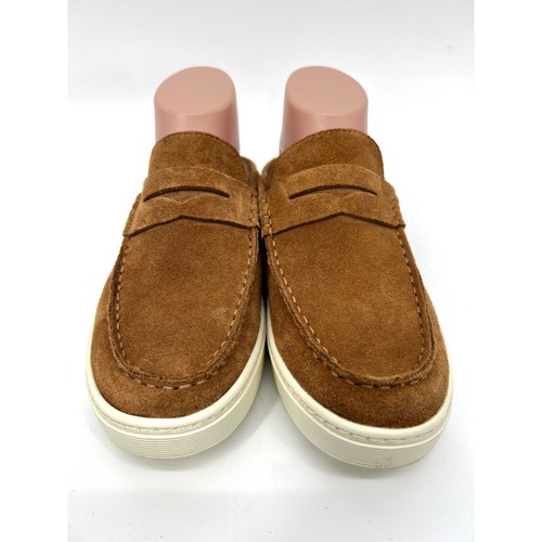 Sofft Slipper Wildleder braun hellbraun bequem Penny Loafer Größe 9,5 Damen Pantoletten - Bild 3 von 9
