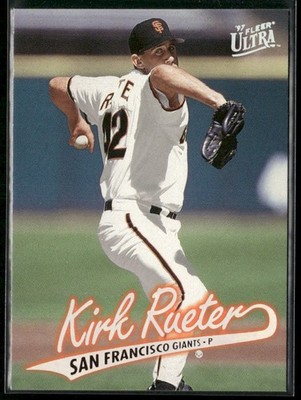 1997 FLEER ULTRA KIRK RUETER SAN FRANCISCO GIANTS #478