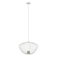 Pendelleuchte Esstisch Metall Seidengrau GU10 Modern B:54,5 Cm Schirm HäNgelampe