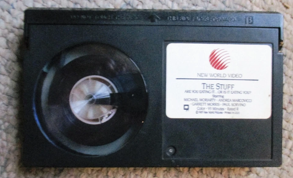 The Stuff BETA Videotape New World Video 1985 Horror Very Clean - Bild 4 von 4