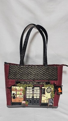 Vendula London tote bag excellent condition British details 3D embroidery rare