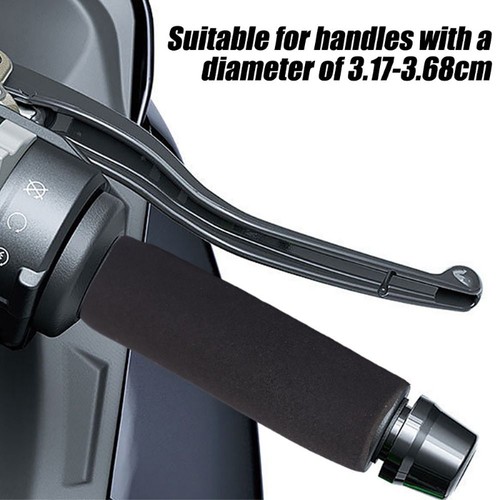 1Pair Black Handlebar Sleeve - Afbeelding 4 van 12