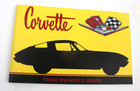 1966 Corvette Sting Ray Owners Manual 66 Chevy Chevrolet Guide