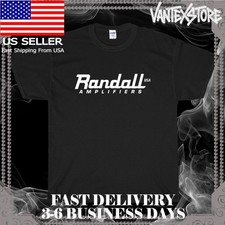 NEW SHIRT RANDALL AMPLIFIERS AMPS LOGO T-SHIRT FUNNY AMERICAN USA SIZE S-5XL