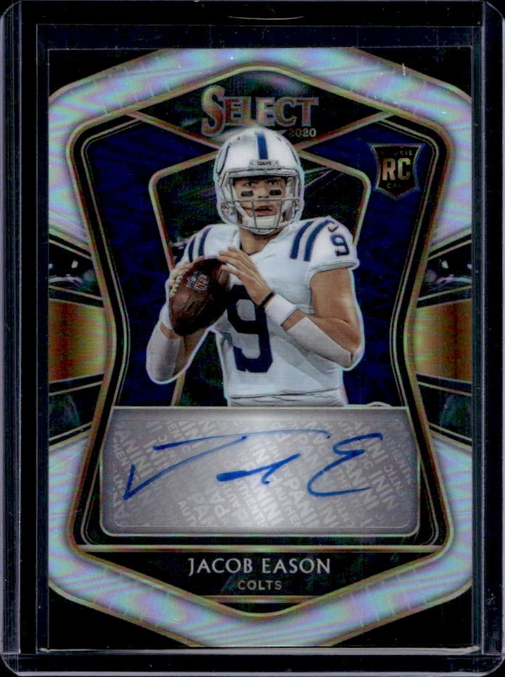 Jacob Eason Panini Select Rookie Signatures #RSJEA Base