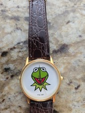 Kermit the frog watch by ha! Retired