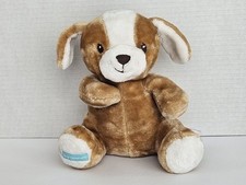 Little Miracles Brown Puppy Dog Plush Baby Security Lovey Stuffed Animal 1038917