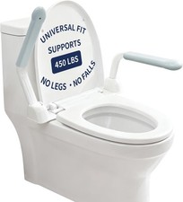 Toilet Safety Rails for Seniors Flip-Up Toilet Grab Bars