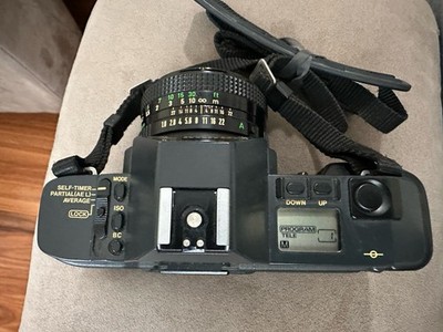 Canon T70 Camera 35mm SLRwith Canon FD 50mm  1:1.8 Lens Working Used