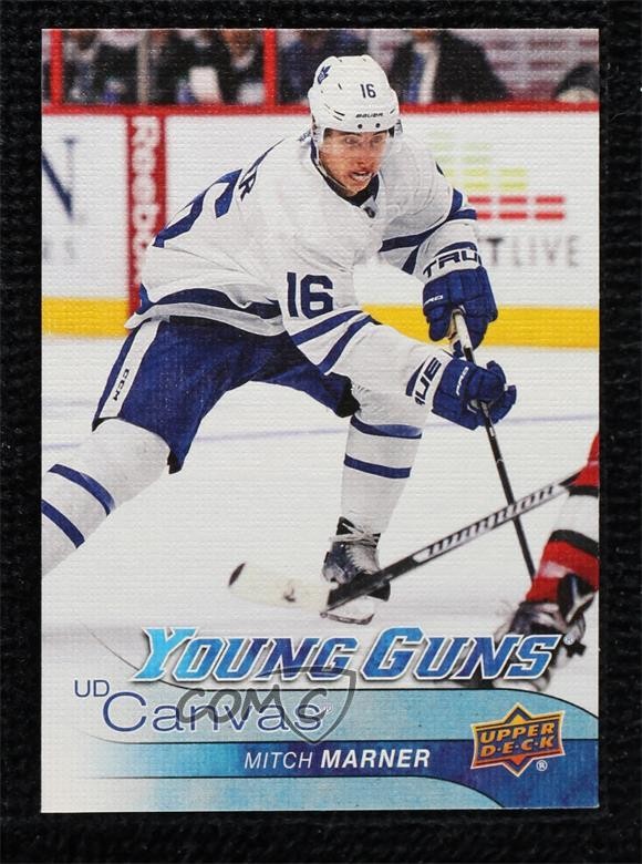 2016-17 Upper Deck UD Canvas Young Guns Mitch Marner #C91 u0h