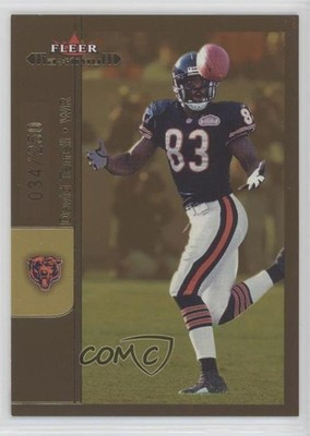 2002 Fleer Maximum To the Max 34/250 David Terrell #17 fm0