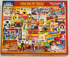 White Mountain 1000 Piece "I Had One of Those " Puzzle 30" X 24" Larger Pieces