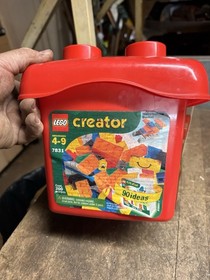 Vintage New NOS Sealed Unopened LEGO Creator No 7831 200 Pcs Toy W Bucket Case
