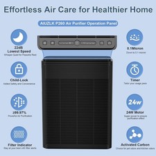 Air Purifier for Home Large Room 2000 Sq Ft H13 HEPA Washable 8