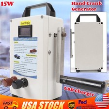 150W Portable Manual Hand Crank Dynamo Genera...
