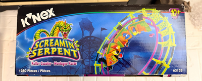 K'NEX 63153 Screamin' Serpent Roller Coaster for sale online | eBay