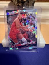 2025 Panini Donruss WNBA - Aliyah Boston #75 Silver Ice Prizm