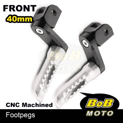 BOB 40mm Lower Rider Footpegs TITANIUM For Triumph Sprint ST 11 12 13