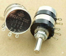 TOCOS COSMOS RV24YG Stereo Potentiometer A5K A10K A20K A50K A100K 1M