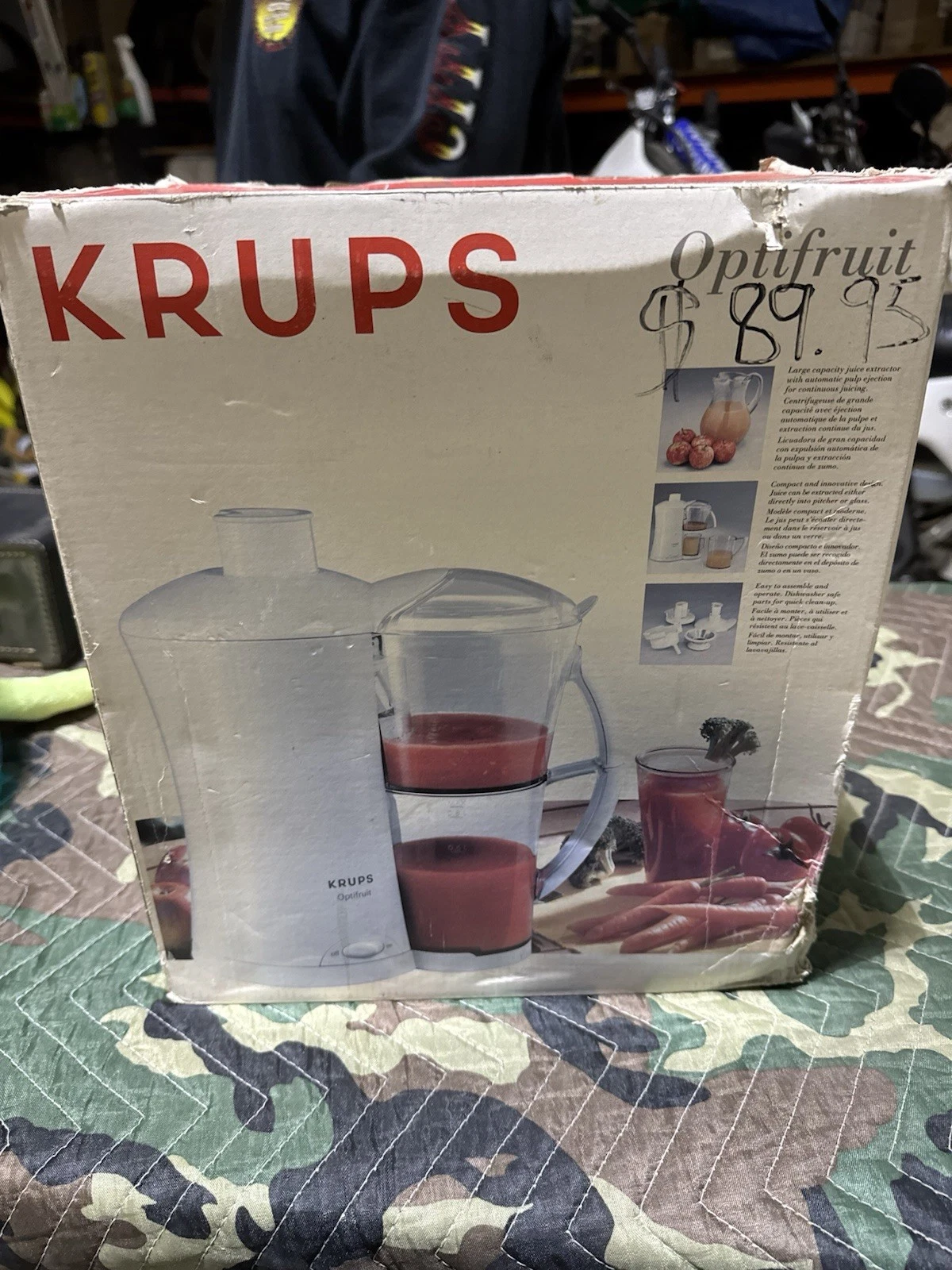 Optifruit KRUPS Juicer