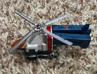 Vintage 1983 Bandai Tonka GoBots Cop-Tur MR-04 Helicopter  - No Rear Rotor