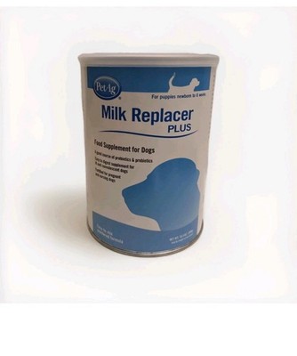Milk Replacer Plus for Neonate Newborn Dogs and Puppies, 10.5 oz Exp:12/2026