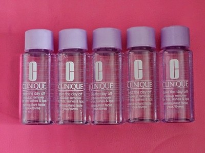 5x Clinique Take The Day Off Makeup Remover For Lids, Lashes &Lips 1.7oz/50ml ea