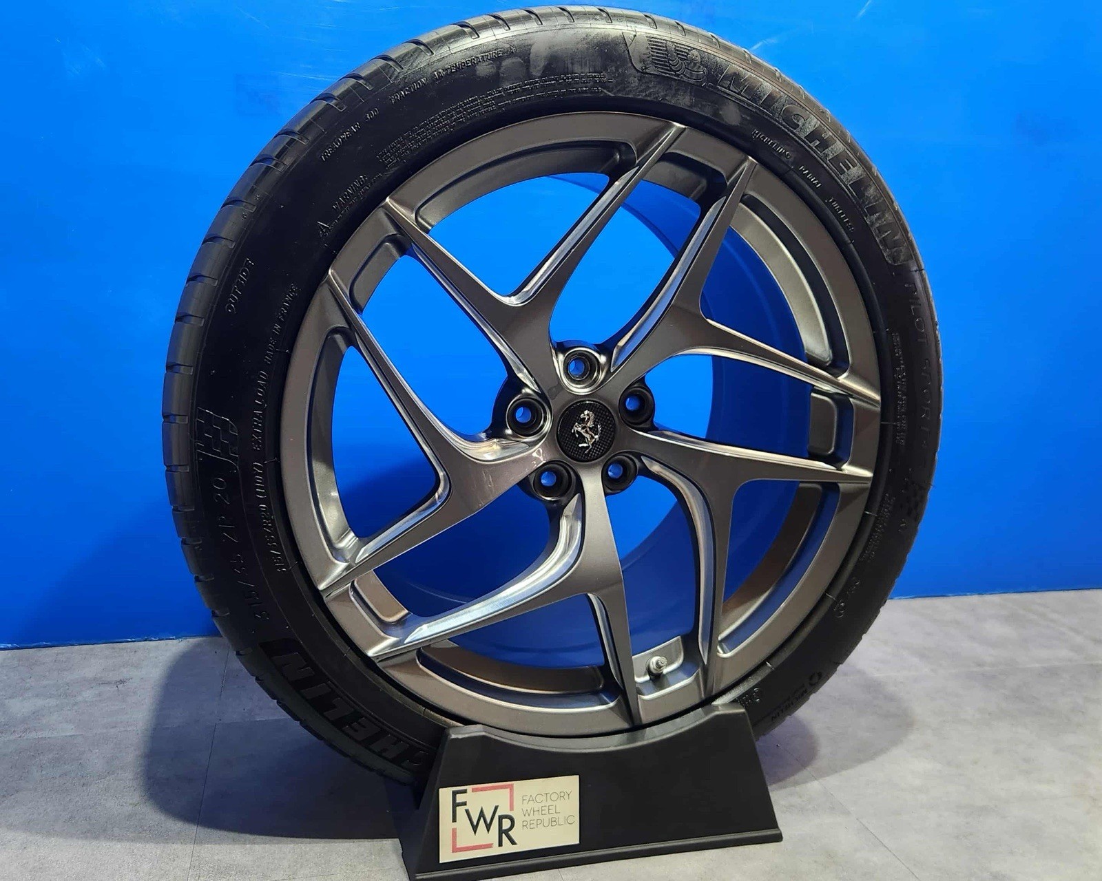 20”  Ferrari 812 Superfast Factory OEM Original Wheels rims two-tone Dimond cut