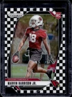 2024 Prizm Marvin Harrison Jr. RC Black and White Checker #375 Cardinals