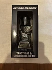 New In Box Yandy Diaz Star Wars Mandalorian  And Grogu Bobblehead Tampa Bay Rays