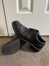 Chaps Dress Shoes Men's Size 8.5 Black Leather Casual