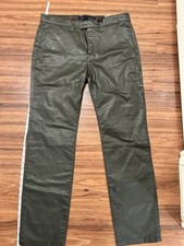 New GUESS Cadet Coated Sateen Flight Trousers Men's 33x42