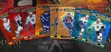 2021-22 Upper Deck Dazzlers red blue orange Hockey Singles You Pick