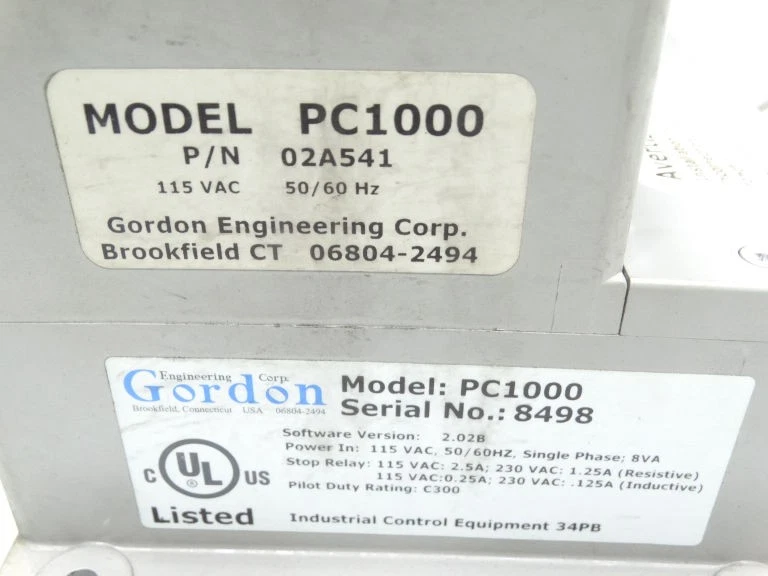 Sensor GORDON ENGINEERING PC-1000 - Usado Foto 3 de 3