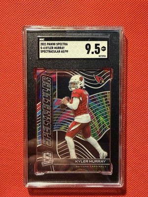 Panini 2021 Spectra Spectracular Kyler Murray #S-4 60/99 Cardinals SGC 9.5
