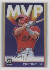 2019 Panini Donruss Optic MVP Holo Prizm Mike Trout #MVP-6 nl1