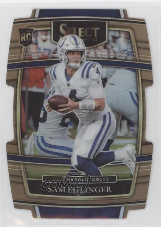 2021 Panini Select Concourse Copper Prizm Die-Cut 114/199 Sam Ehlinger #98 s1i