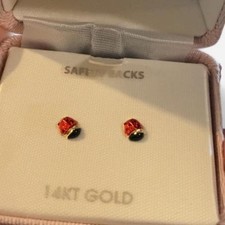 Zales Gold and Red Jewelry