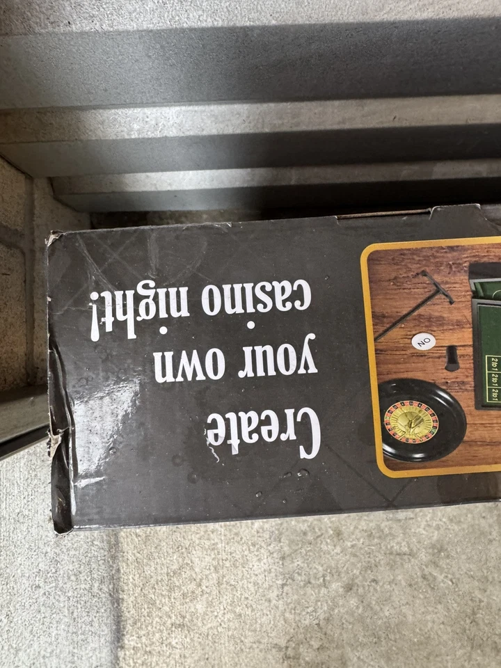 FACTORY SEALED Front Porch Classics 4 In 1 Casino Craps Roulette Poker Blackjack - image 4 of 4