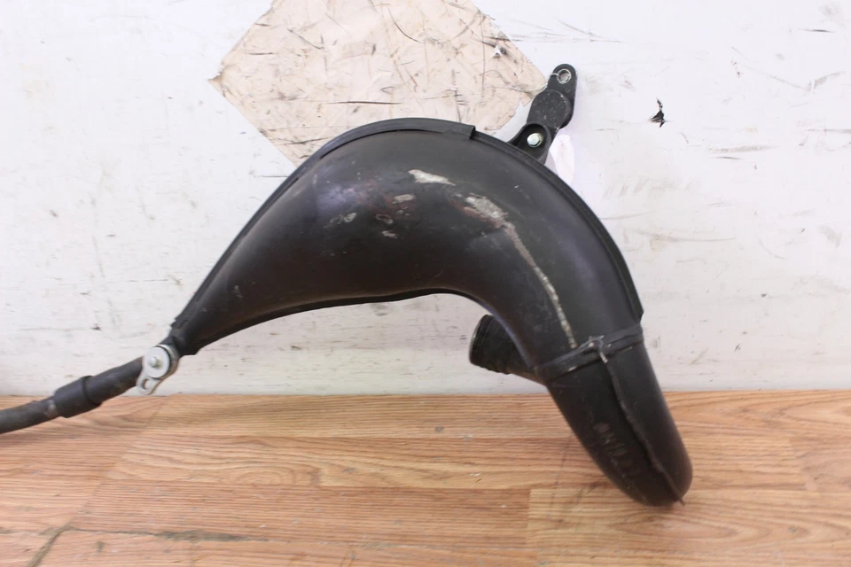 2006 HONDA CR85R выхлопной коллектор трубы / расширение камеры глушитель глушитель пара - Изображение 2 из 4