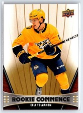 2018-19 Upper Deck Rookie Commence #RC-ET Eeli Tolvanen RC Predators