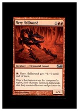 Fiery Hellhound 135 Common Magic 2010 (M10) Magic: The Gathering Near Mint